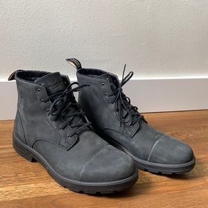 Blundstone Original Lace-Up Boots Rustic Black